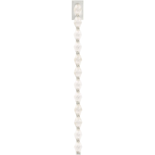 Sean Lavin Collier LED Polished Nickel ADA Wall Sconce Wall Light, Integrated LED