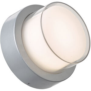 Geo LED 3.9 inch Silica Outdoor Wall Light