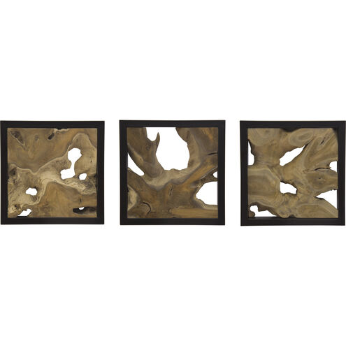 Biscayne Natural Wall Art, Set of 3