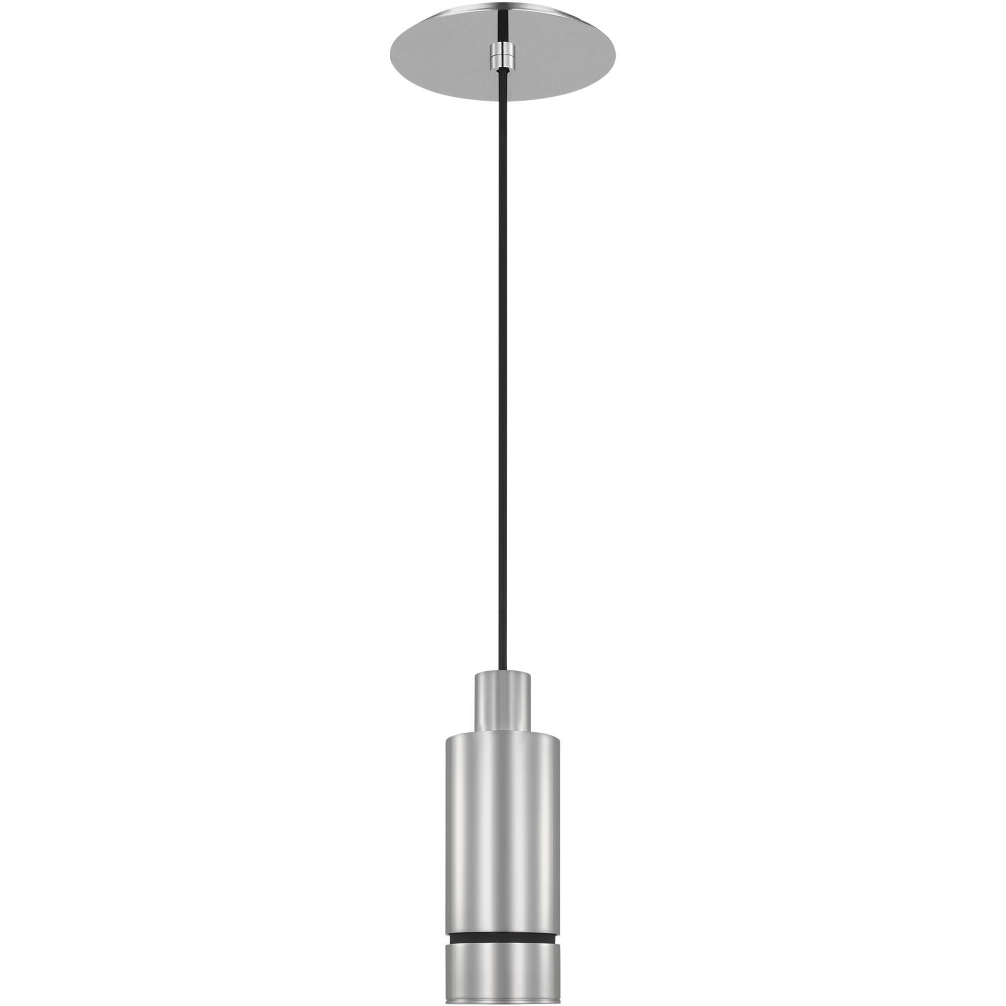 Mick De Giulio Sottile LED 3 inch Polished Stainless Steel Line-Voltage Pendant Ceiling Light