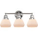 Aditi Fulton 3 Light 22.75 inch Polished Chrome Bath Vanity Light Wall Light, Aditi