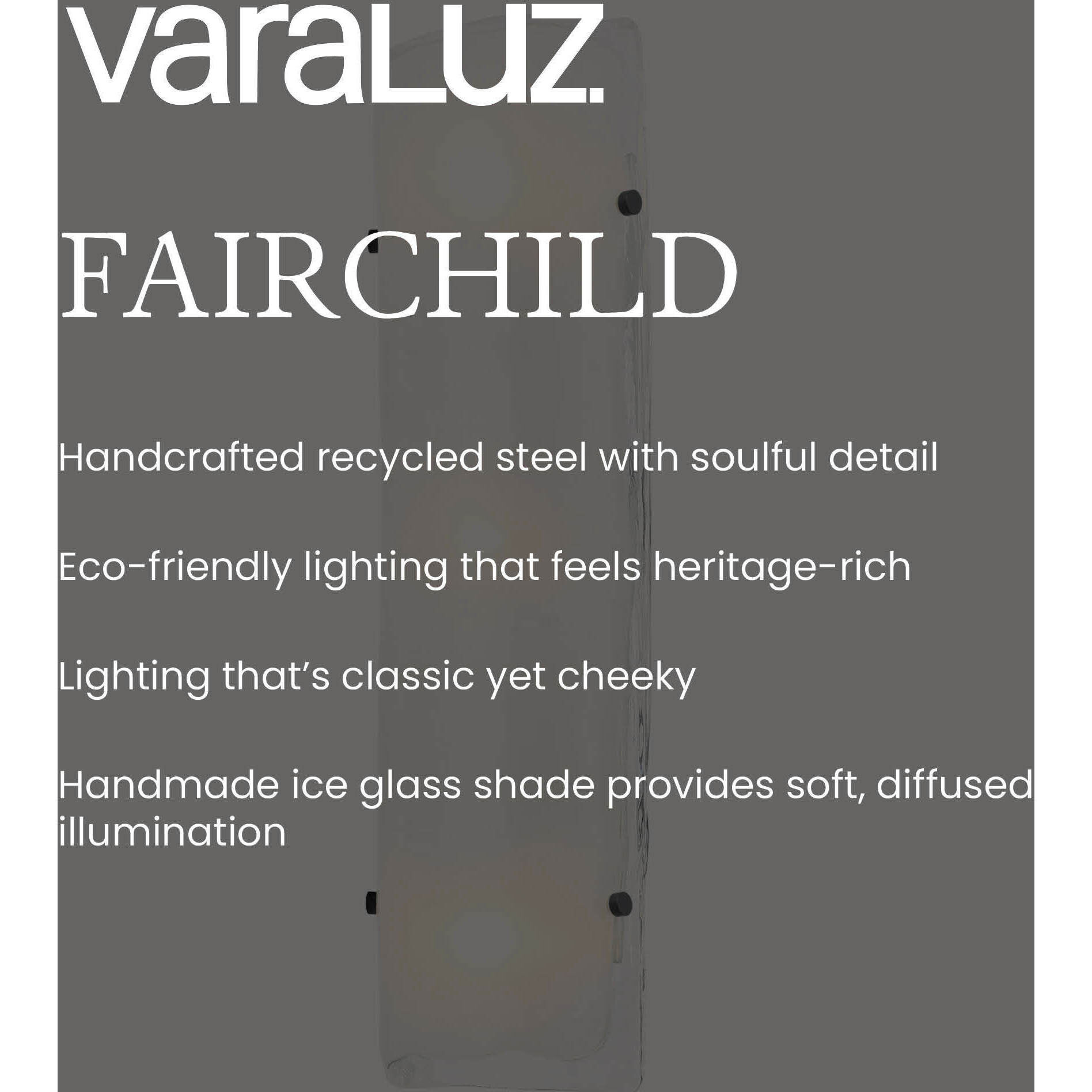 Fairchild 3 Light 6 inch Black and Polished Nickel with Satin Brass ADA Wall Sconce Wall Light