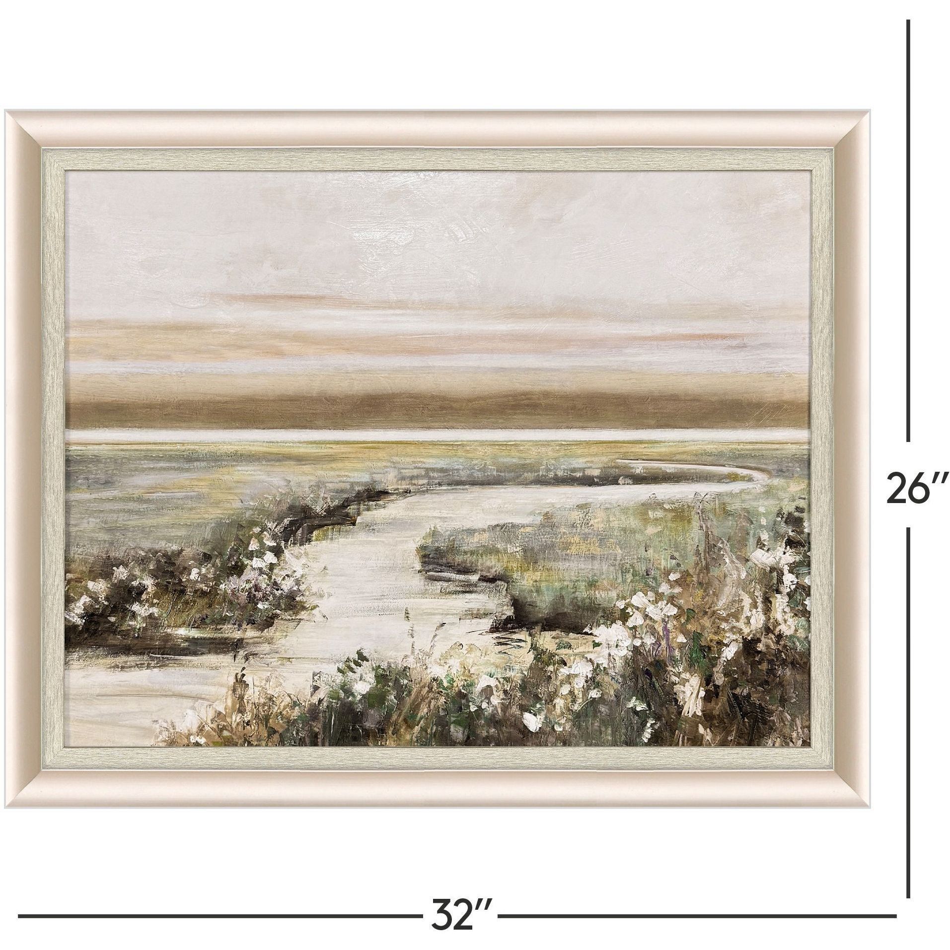 Propac 32 X 26 inch Non-Glass Framed Art, Propac