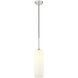 Monty 1 Light 5.25 inch Brushed Nickel Pendant Ceiling Light