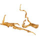 Drifting Gold 18 X 15 inch Sculpture, Large