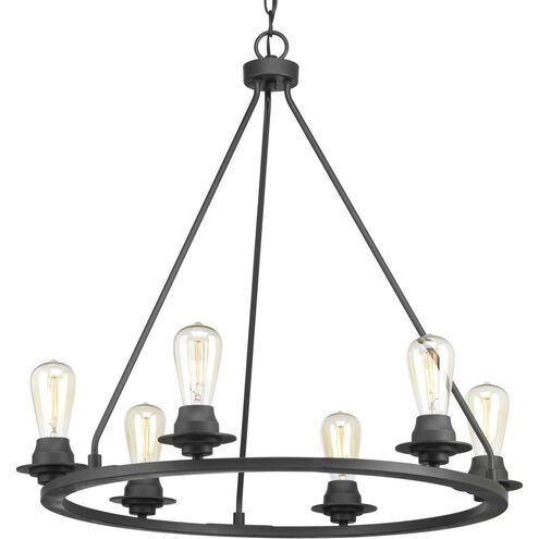 Debut 6 Light 28.00 inch Chandelier