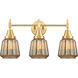 Caden 3 Light 24 inch Satin Gold Bath Vanity Light Wall Light