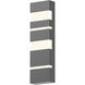 Jazz Notes LED 21 inch Textured Gray Indoor-Outdoor Sconce, Inside-Out