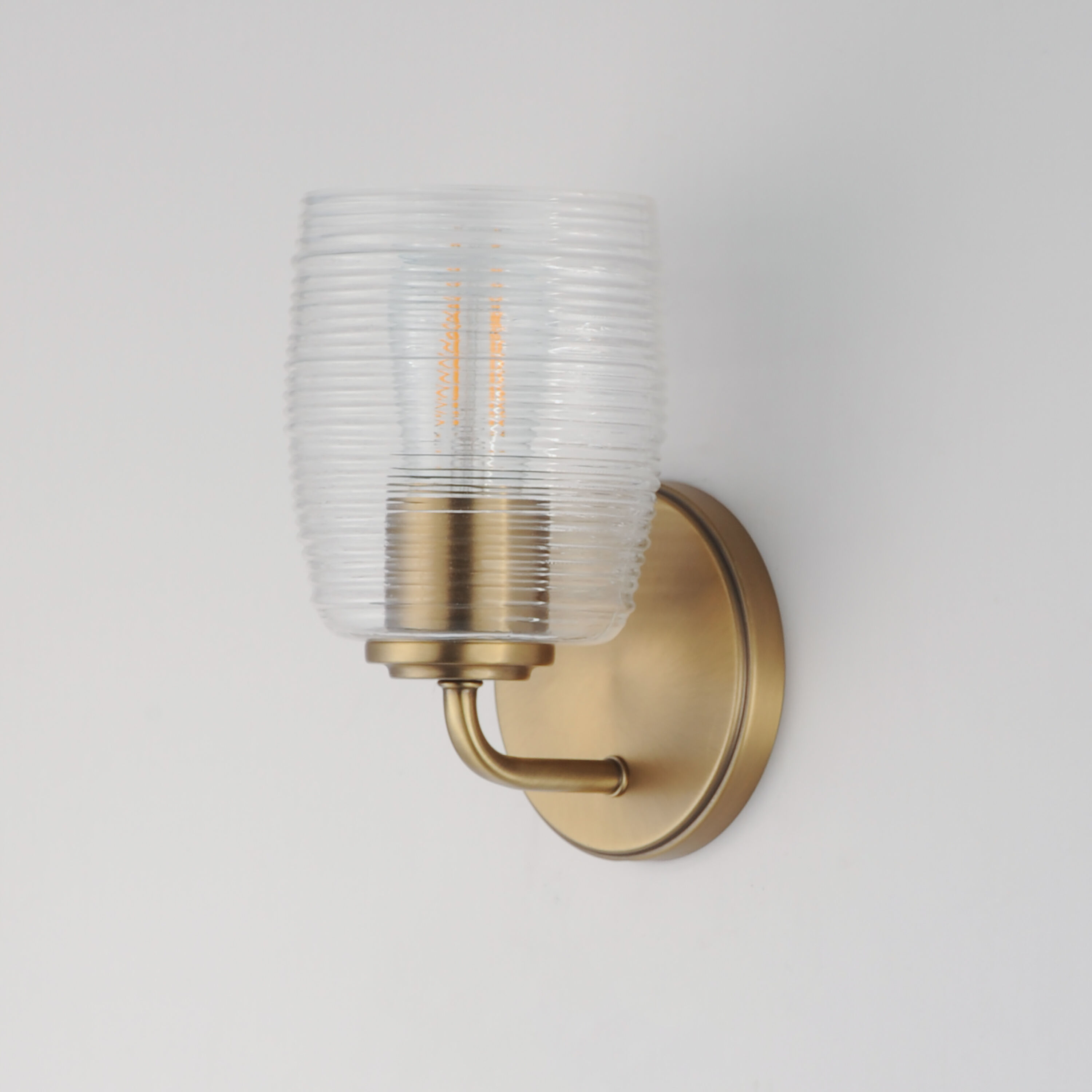 Honey Wall Sconce Wall Light in Natural Aged Brass