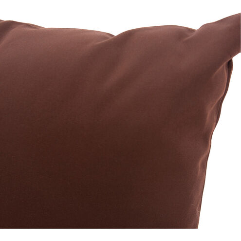Seascape 22 inch Seascape Chocolate Outdoor Pillow