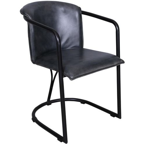 Lorenzo Black and Gray Chair