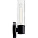 Aviv 1 Light 5.5 inch Black Wall Sconce Wall Light