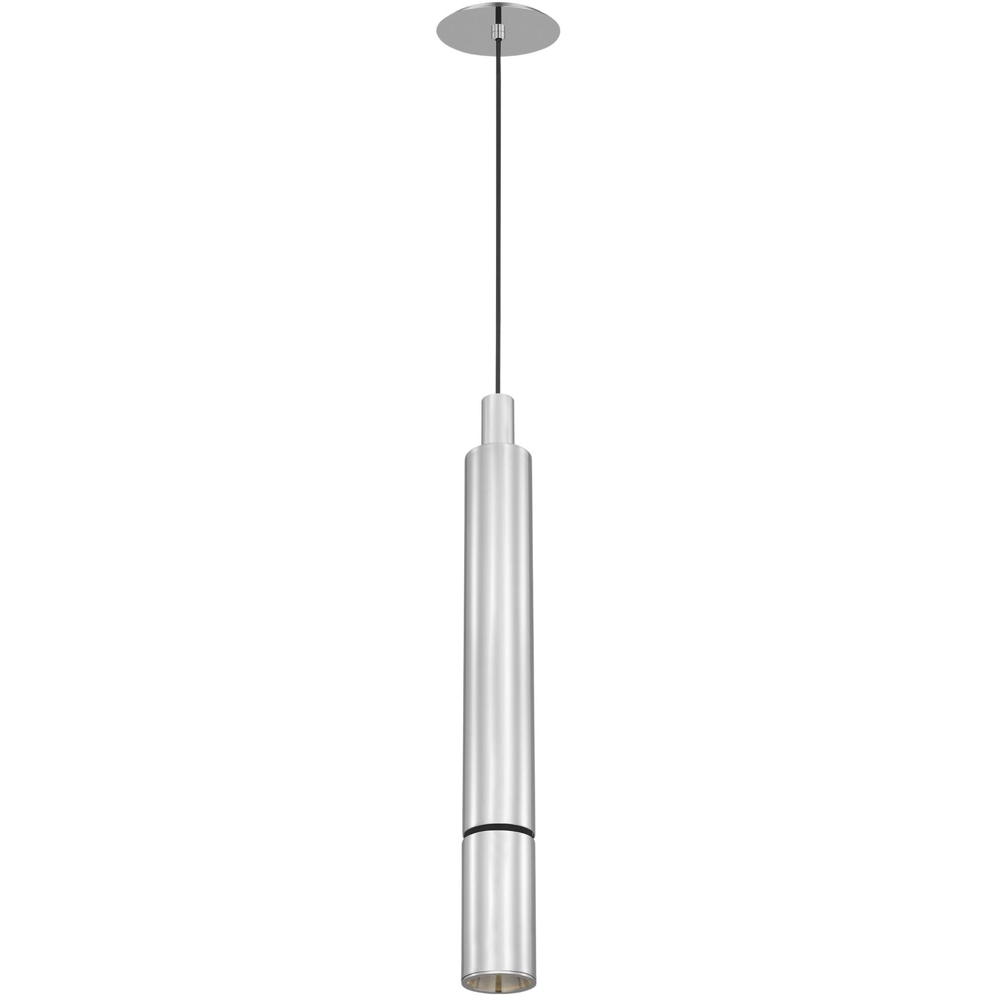 Mick De Giulio Sottile LED 3 inch Polished Stainless Steel Line-Voltage Pendant Ceiling Light