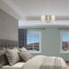 Madison 6 Light 24 inch Brushed Nickel Pendant Chandelier Ceiling Light