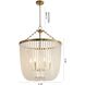 Canada LED 24 inch Gold Chandelier Ceiling Light