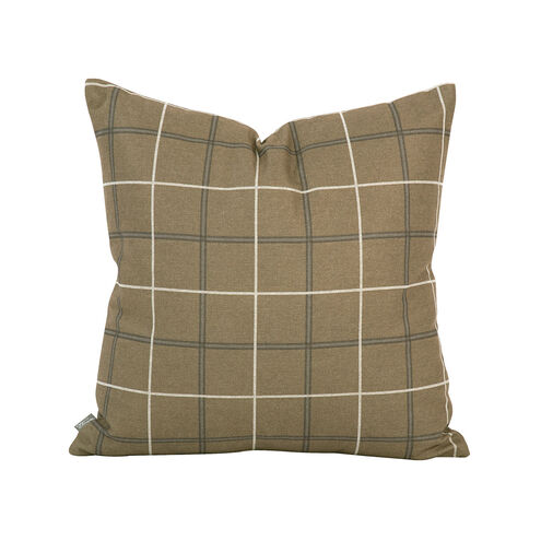 Square 20 inch Oxford Moss Pillow