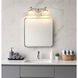 Tremolo 2 Light 20 inch Brushed Nickel and Polished Nickel Vanity Light Wall Light