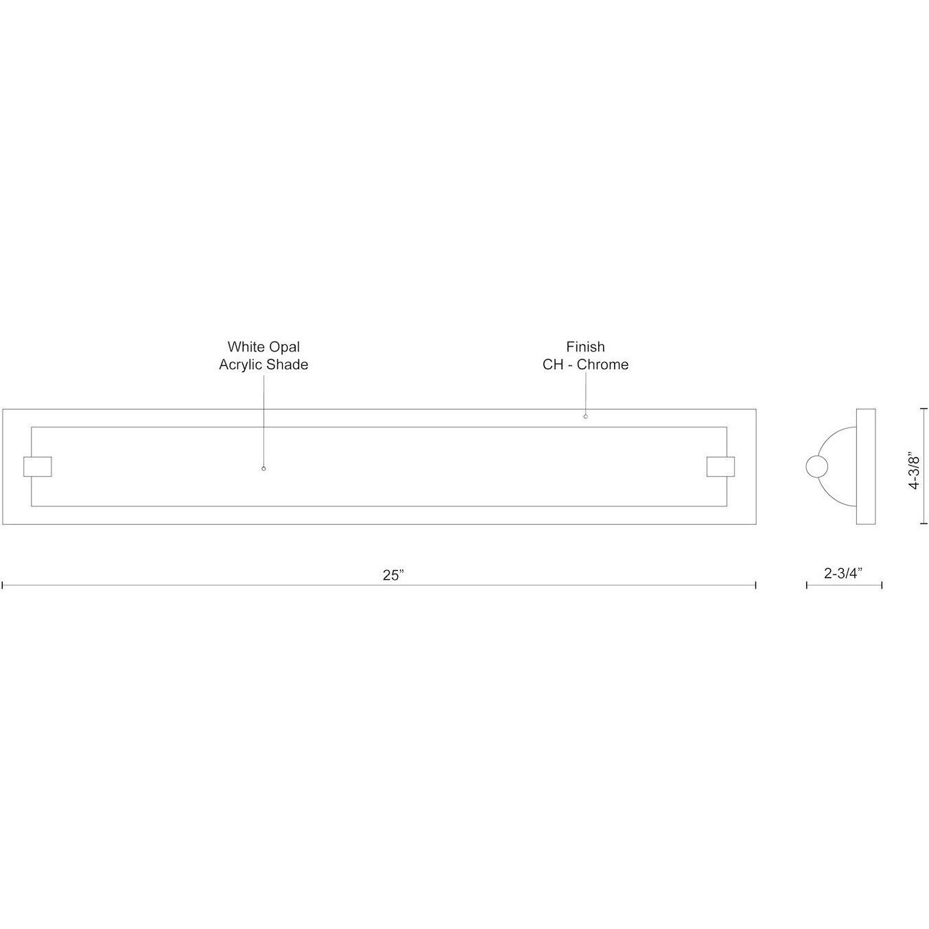 Charlotte Vanity Light Wall Light