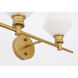 Gene 2 Light 19 inch Brass Wall sconce Wall Light