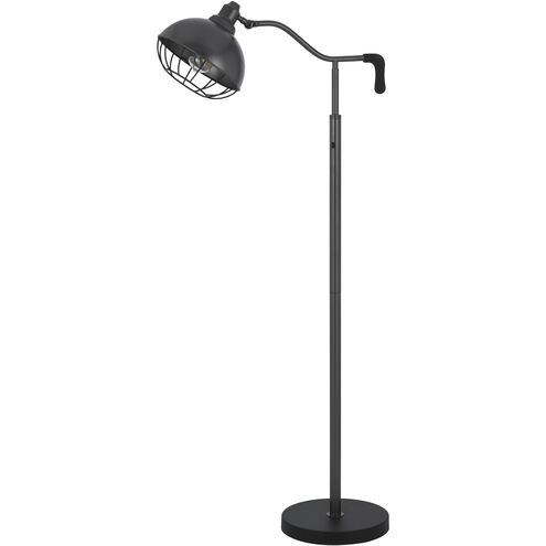 Taloga 56 inch 60.00 watt Black Iron Floor Lamp Portable Light