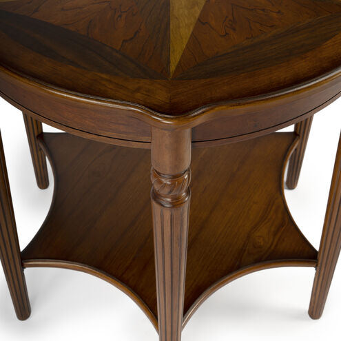 Bainbridge Olive Ash Burl Accent Table Bainbridge Olive Ash Burl Accent Table