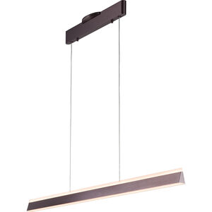 Prism 1 Light 5 inch Brushed Taupe Pendant Ceiling Light
