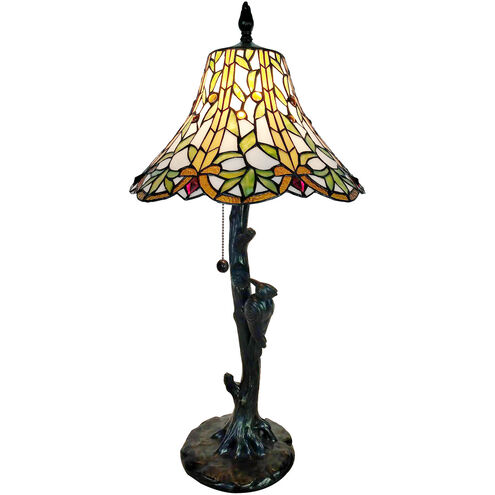 Lauralyn 28 inch 75.00 watt Antique Bronze Table Lamp Portable Light
