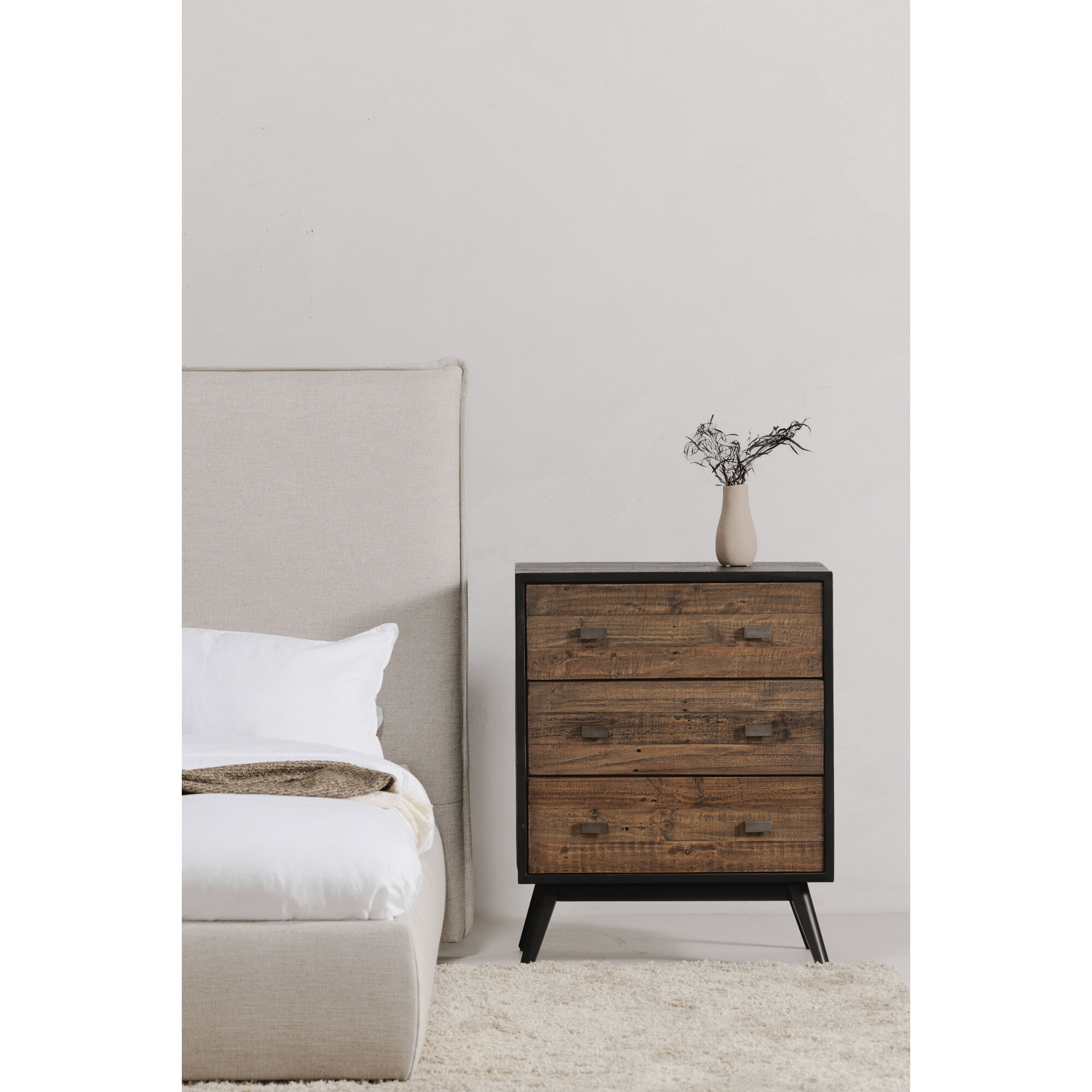 Nova Black Dresser, Chest