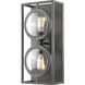 Port 2 Light 9 inch Olde Bronze Wall Sconce Wall Light