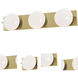 Gates LED 24 inch Satin Brass Bath Vanity Wall Light