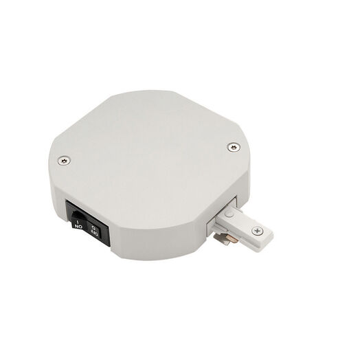 WAC Lighting H Track 120 White Track Accessory Ceiling Light THL-HLE-2A-WT - Open Box