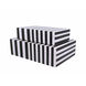 Jacey 8 X 5 inch Black/White Box