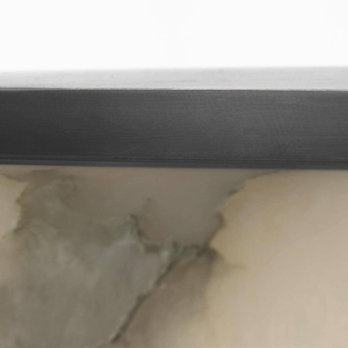 Kelly Wearstler Formosa LED 22 inch Alabaster and Bronze Flush Mount Ceiling Light