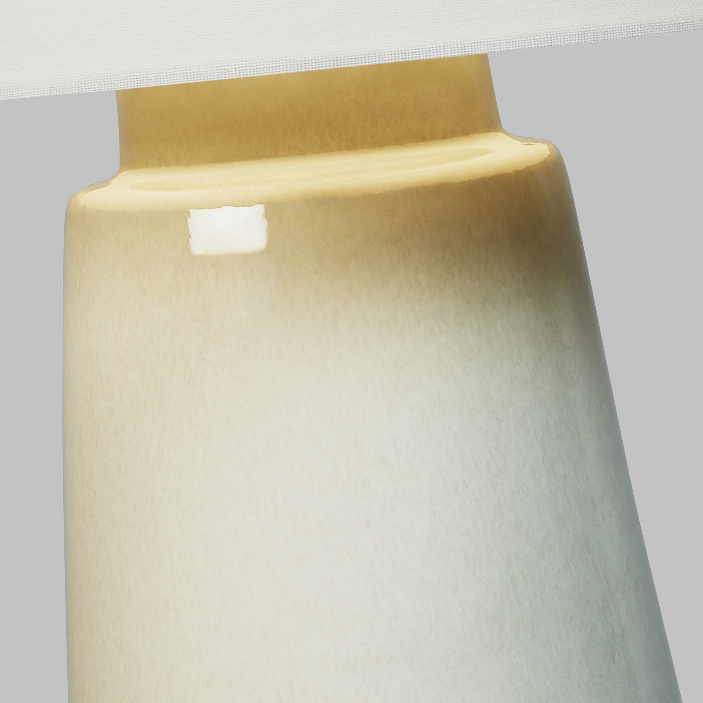 Barbara Barry Vessel 23 inch 9.00 watt Shellish Grey Table Lamp Portable Light