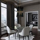 Bianca 4 Light 20 inch Black Rope and Patinaed Brass Foyer Light Ceiling Light
