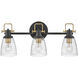 Easton 3 Light 24.00 inch Bathroom Vanity Light