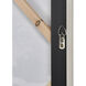Francis Blooms Off White with Gray and Silver Framed Wall Art