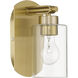 Hendrix 1 Light 5.25 inch Flat Black Wall Sconce Wall Light