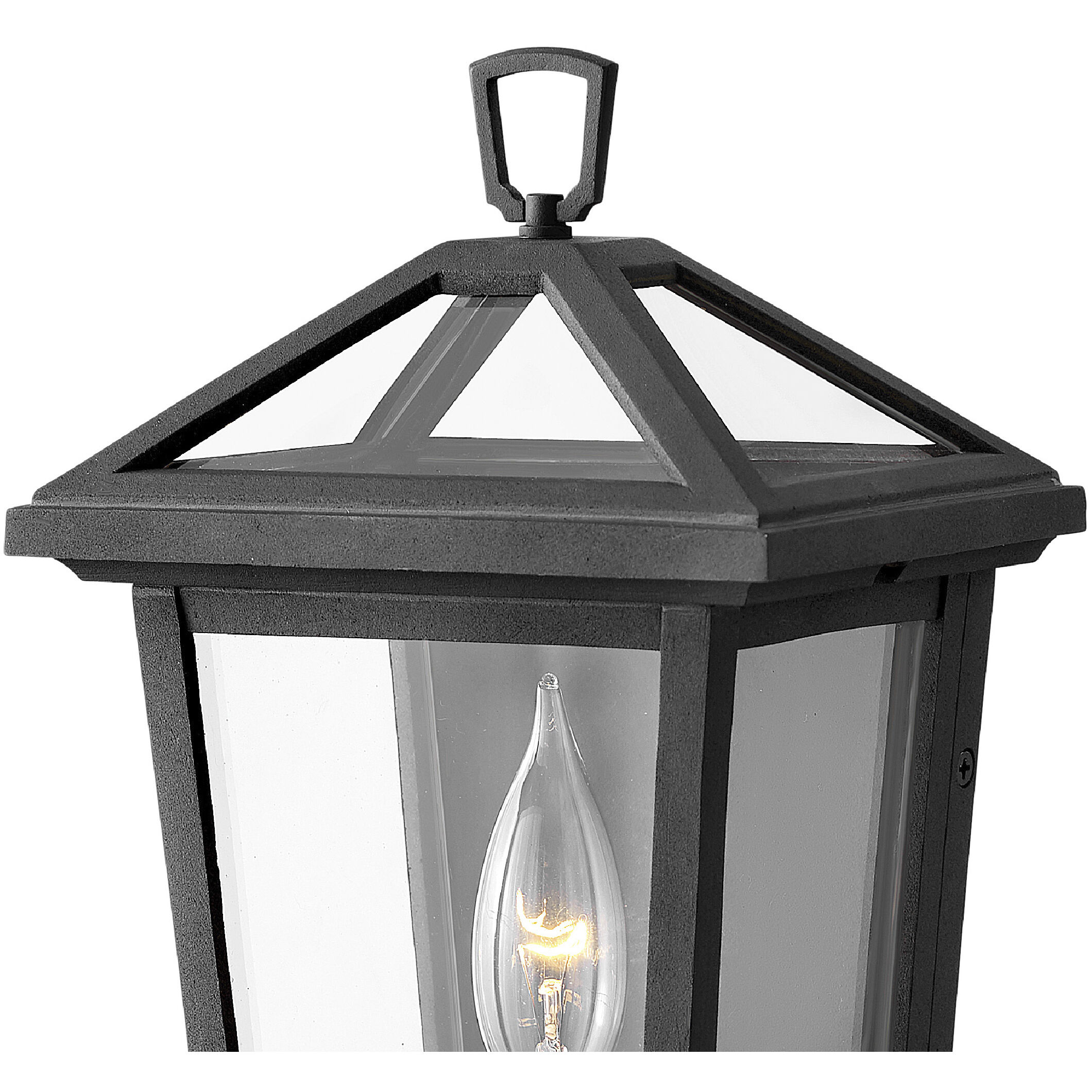 Open Air Alford Place LED 12 inch Museum Black Outdoor Wall Mount Lantern, Estate Series