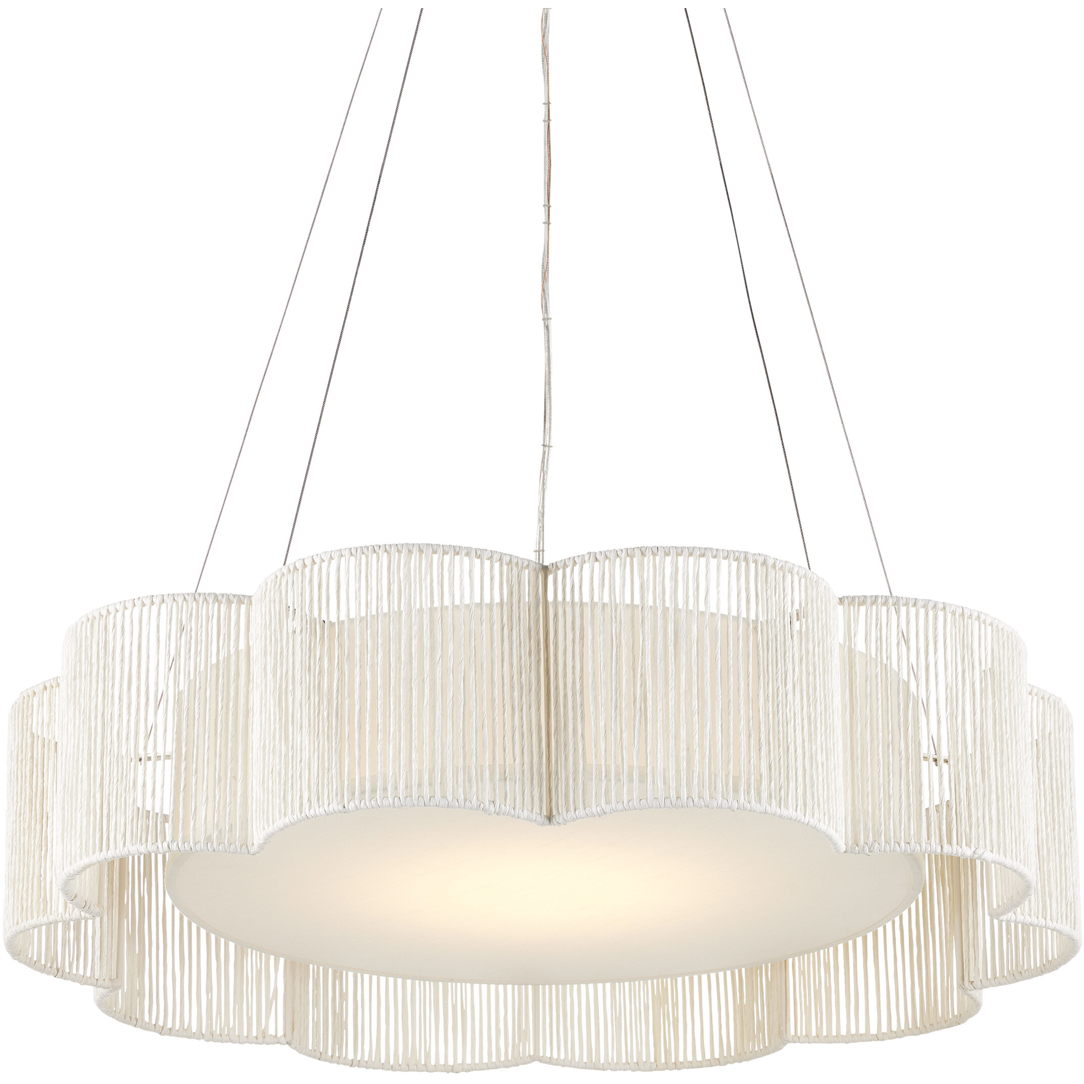 White company chandelier new arrivals