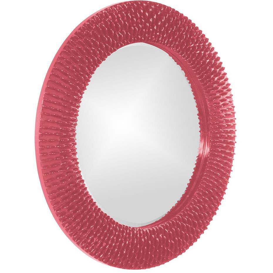 Bergman 32 X 32 inch Glossy Hot Pink Wall Mirror