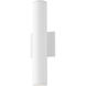Calibro LED 15 inch White Outdoor Wall Mount