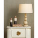 Niobe 27.5 inch 150 watt Natural Table Lamp Portable Light
