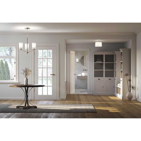 Adley 1 Light 4.5 inch Brushed Nickel Bath Vanity Light Wall Light