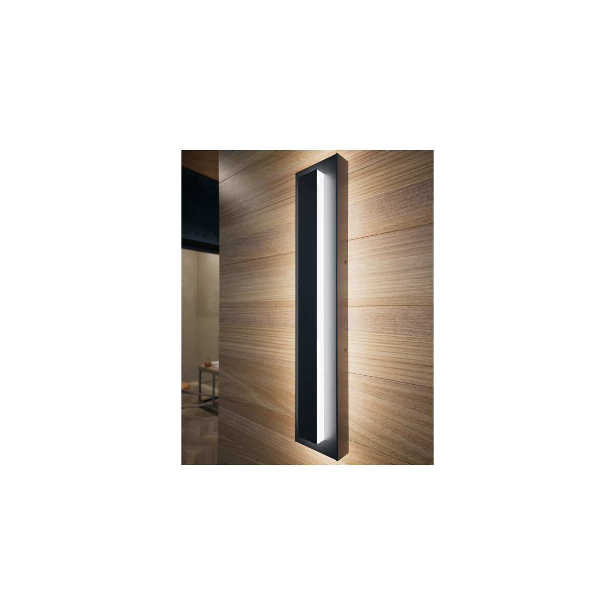 Sean Lavin Aspen LED 26 inch Charcoal Outdoor Wall Light in No Options, Integrated LED