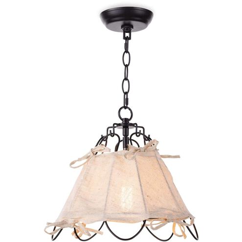 Birdie 1 Light 13 inch Black Pendant Ceiling Light, Small