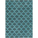 Cosmopolitan 156 X 108 inch Teal Rug