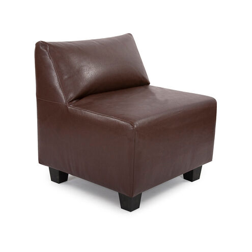 Pod Avanti Pecan Chair with Slipcover