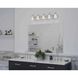 Gather 5 Light 36 inch Brushed Nickel Bath Vanity Wall Light