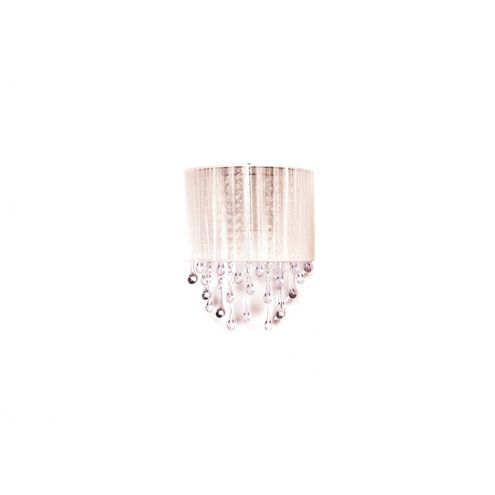 Beverly Dr. Wall Sconce Wall Light in White Silk String